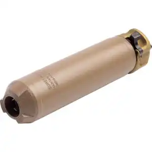 Surefire SOCOM RC4 Quick Attach Low Back Pressure Suppressor 5.56/.223 5.5" Dark Earth