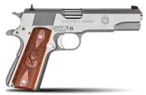 Springfield Mil Spec 1911 Handgun .45 Auto 7rd Magazine(2) 5" Barrel Stainless Steel CA Compliant
