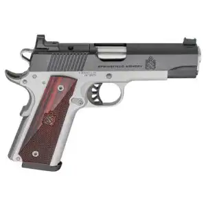 Springfield 1911 Ronin AOS Handgun 9mm Luger 9rd Magazine 4.25'' Barrel Blued S. Aluminum Frame