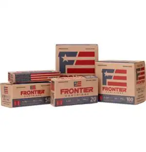 Hornady Frontier Rifle Ammunition 5.56X45 NATO 62 gr FMJ 3060 fps 20/ct