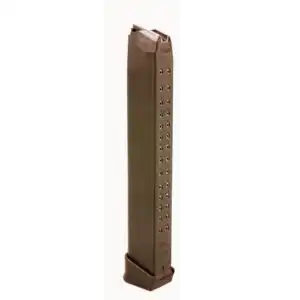 Glock Gen5 Factory Magazine for G17 G17L G19 G19X G26 G34 FDE 9mm Luger 33/rd