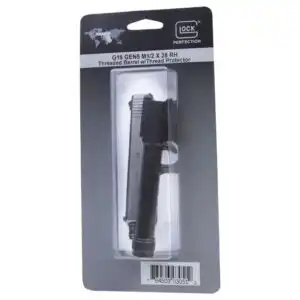 Glock Factory 19/19x/45 Gen5 Handgun Barrel RH 9mm Luger 1/2x28 Threaded Black