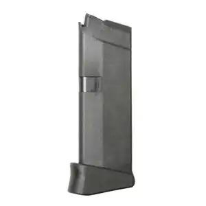 Glock Factory Original Glock 42 Magazine w/Extension Glock 42 .380 ACP Black Polymer 6/rd