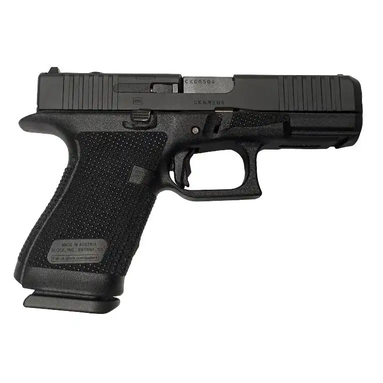 Glock 19 Gen 6 Handgun 9mm Luger 15rd Magazines (3) 4.02" Ported Barrel Black Cerakote Austria