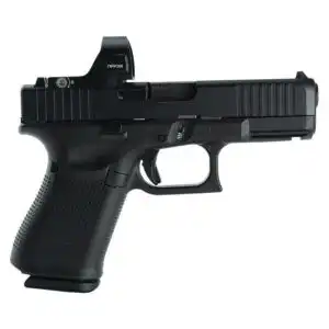 Glock V-Series Model 19 Handgun 9mm Luger 15rd Magazines (3) 4.02" Barrel Black Viridian RFX35 Green Dot US Made