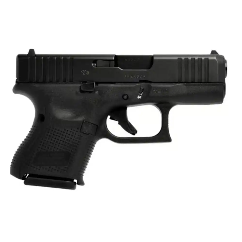 Glock V-Series Model 26 Handgun 9mm Luger 10rd Magazines (3) 3.43" Barrel Black US Made