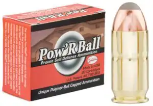 Glaser Pow'RBall Handgun Ammunition .45 ACP 165 gr JHP 1225 fps 20/ct
