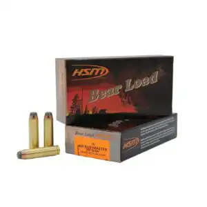 HSM Bear Load Rifle Ammunition 450 Bushmaster 300gr JSP 1950 fps 20/ct