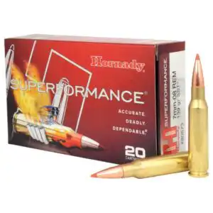 Hornady Superformance Rifle Ammunition 7mm-08 Rem 139 gr SST 2950 fps 20/ct