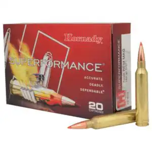 Hornady Superformance Rifle Ammunition 7mm Rem Mag 162 gr SST 3030 fps 20/ct