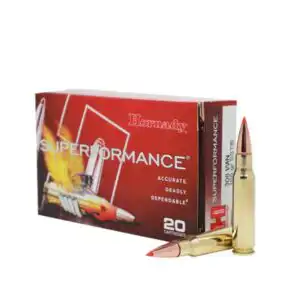 Hornady Superformance Rifle Ammunition .308 Win 165 gr SST 2840 fps 20/ct