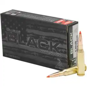 Hornady V-Max Rifle Ammunition 5.45x39 60 gr. PT 2810 fps 20/ct