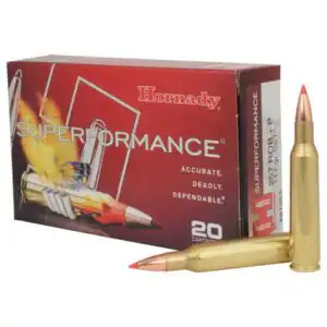 Hornady Superformance Rifle Ammunition .257 Roberts 117 gr SST 2945 fps 20/ct