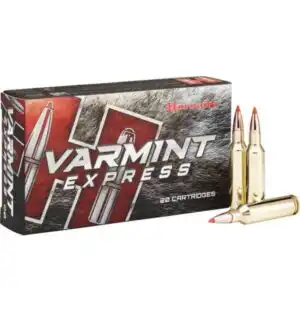 Hornady Varmint Express Rifle Ammunition 6mm Creedmoor 87 gr V-MAX 3210 fps 20/ct