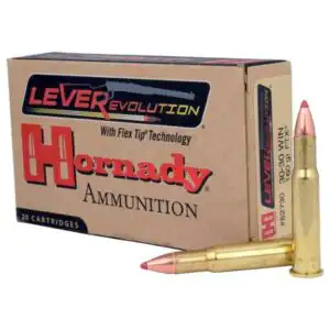 Hornady LEVERevolution Rifle Ammunition .30-30 Win 160 gr FTX 2400 fps 20/ct