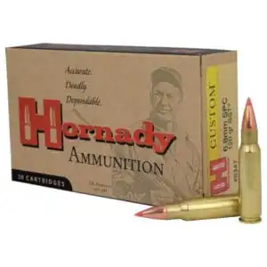 Hornady Custom Rifle Ammunition 6.8 SPC 120 gr SST 2460 fps 20/ct