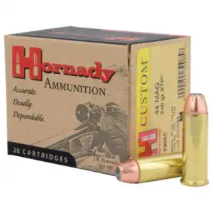 Hornady Custom Handgun Ammunition .44 Mag 240 gr XTP 1350 fps 20/ct