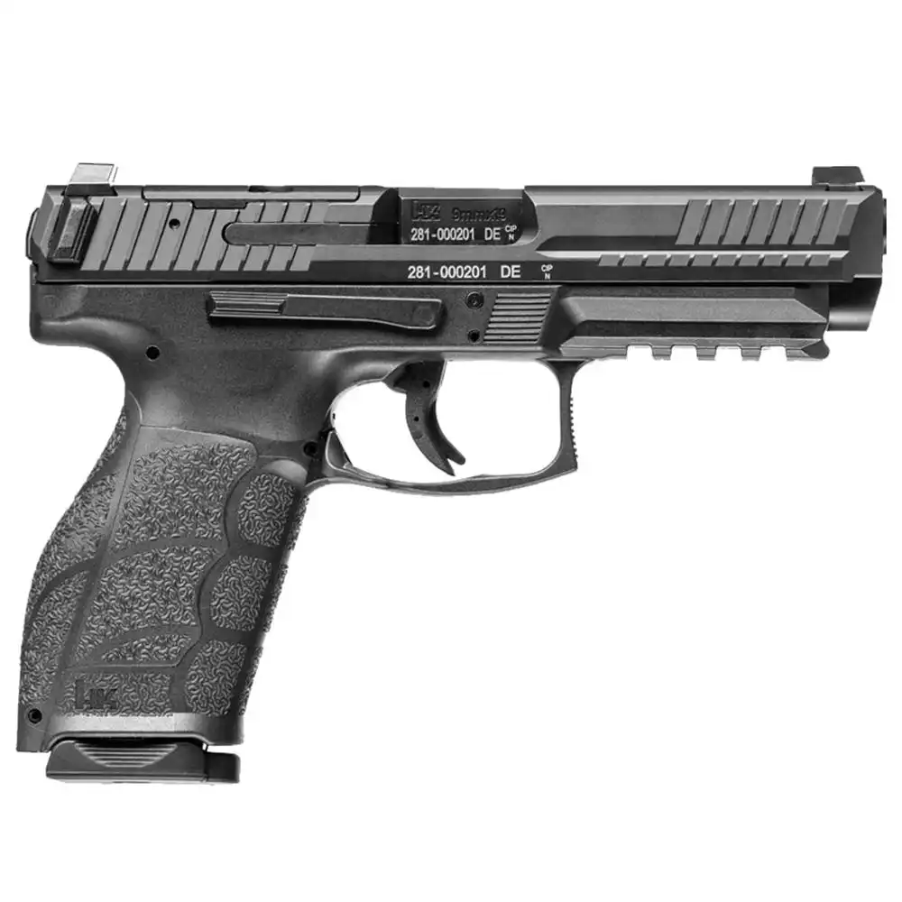 H&K VP9A1 K Handgun 9mm Luger 15rd Magazines (2) 4.09" Barrel Black