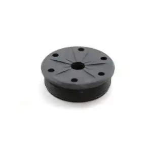 SilencerCo Bravo Front Cap 9mm Luger Black