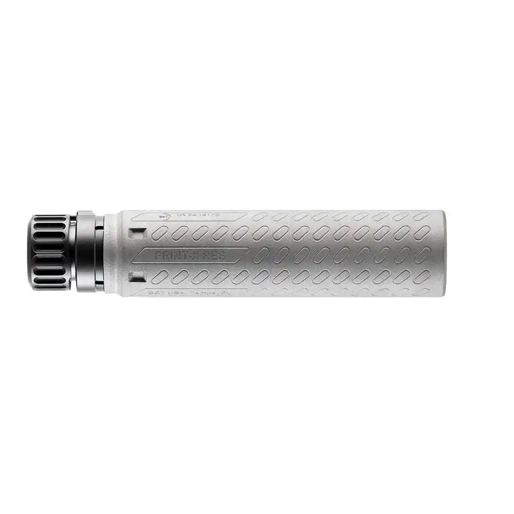 B&T X-762 Ti Print-X RBS Suppressor 7.62 Titanium w/SF QD Hub