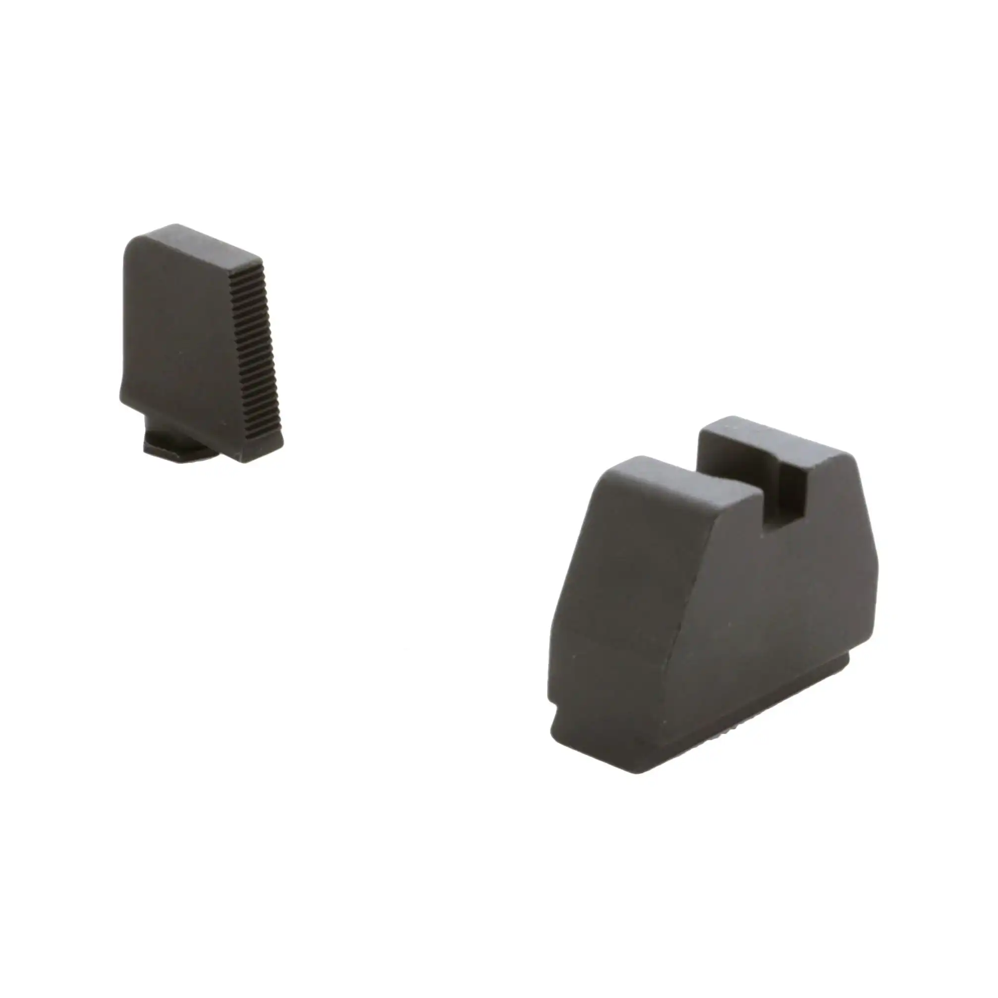 Ameriglo 8XL Tall Black Serrated .475 Front Flat Black .578 Rear Handgun Sight Glock