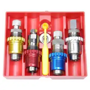 Lee 45 Colt Breech Lock Carbide Micrometer 4-Die Set