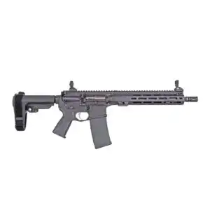 LWRC ICMKII Pistol 5.56mm 30rd Magazine 12'' Barrel Black w/SBA3 Brace