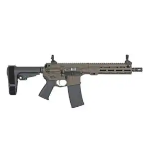 LWRC ICMKII Pistol 5.56mm 30rd Magazine 12'' Barrel Patriot Brown w/SBA3 Brace