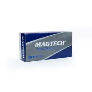 Magtech Steel Case (Zinc-Plated) Handgun Ammunition 9mm Luger 115 gr. FMJ 1135 fps 50/ct