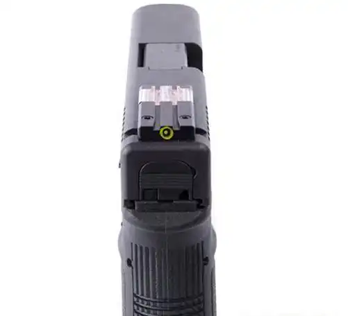 Meprolight FT Circle-Dot Rear Sight Fits Glock - Green