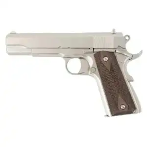 Tisas 1911 A1 Stakeout 38 Nickel 38 & 9mm Super 9Rd Magazine (2) 5'' Barrel