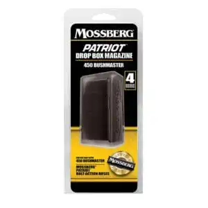 Mossberg Patriot Bolt Action Rifle Magazine Black .450 Bushmaster 4/rd