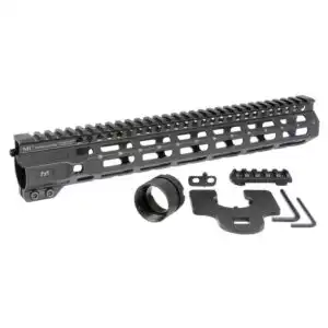 Midwest Industries Combat Rail Free Float Handguard 12.625" M-LOK Black