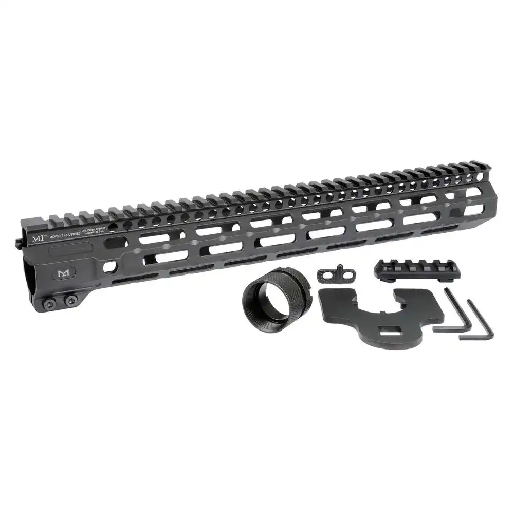 Midwest Industries Combat Rail Free Float Handguard 14" M-LOK Black