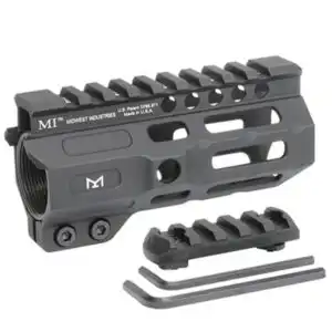 Midwest Industries One Piece Combat Rail Free Float Handguard 4.5" M-LOK