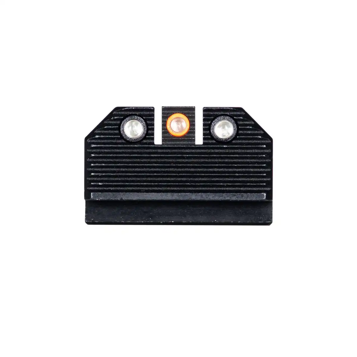 Night Fision Optics Ready Stealth Night Sight Set Orange Front Black Rear for Glock 43x MOS