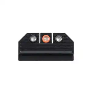 Night Fision Optics Ready Stealth Night Sight Set Orange Front Black Back for Ruger Max 9