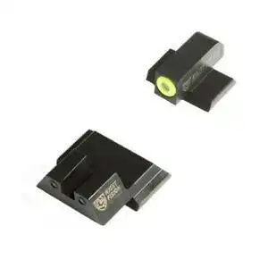 Perfect Dot NS Set w/Yellow Front +  Black Square Rear Fits S&W M&P