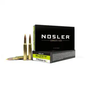 Nosler Ballistic Tip Hunting Rifle Ammunition .270 Win 130gr PT 3075 fps 20/ct