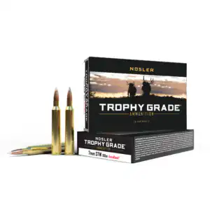 Nosler Accubond Trophy Grade Rifle Ammunition 7mm STW 160 gr PT 3075 fps 20/ct