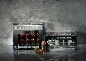G2 Research R.I.P. Handgun Ammunition .45 ACP 162 gr HP 1020 fps 20/ct