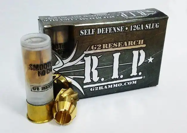 G2 Research R.I.P. Shotshells 12 Ga 2-3/4" 1430 fps Fragmenting Slug 5/ct