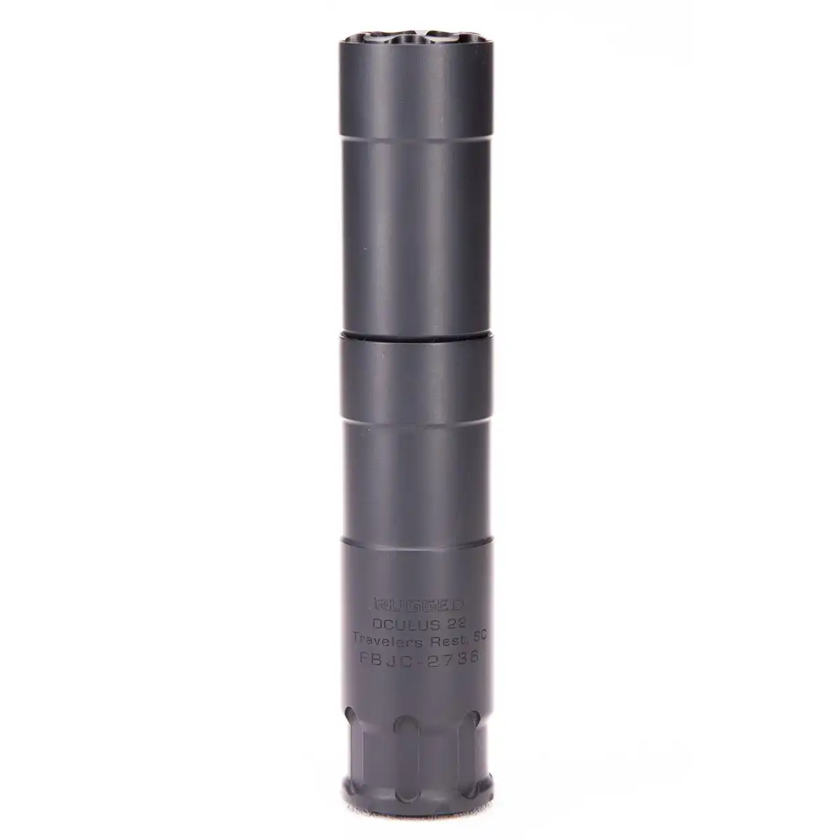 Rugged Oculus22 ADAPT Modular Direct Thread Suppressor .22LR Black