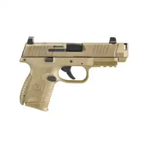 FN 509 Compact MRD w/Compensator FDE Handgun 9mm Luger 12rd(1)&15rd(1) Magazine 4.02" Barrel