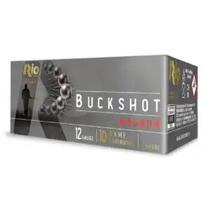 Rio Royal Buck 15P 3'' Magnum Buck Shotshells 12ga 3" 15plts 1200fps #00 10/ct