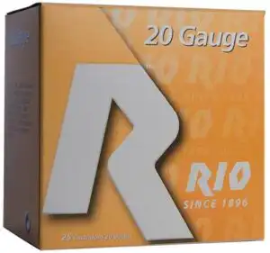 Rio Small Game Load Shotshell 20 ga 3" MAX 1-1/4 oz #6 1250 fps 25/ct