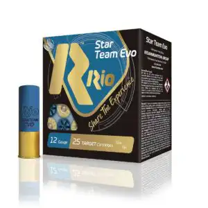 Rio Star Team Evo 28 Low Recoil Shotshells 12 ga 2-3/4" 1 oz 1135 fps #7.5 25/ct