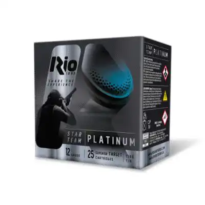 Rio Star Team Evo Platinum Shotshell 12ga 2-3/4" 1-1/8"oz 1235 fps #7.5 25/ct