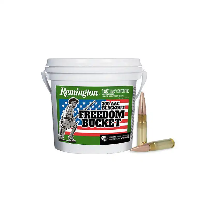 Remington UMC Freedom Bucket .300 AAC Blackout 220 gr. OTFB 940 fps 160/ct Bucket