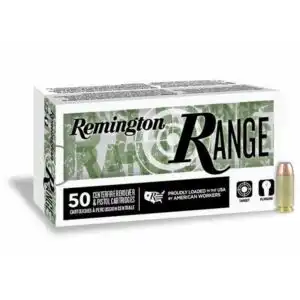 Remington Range Handgun Ammo .40 S&W 180 gr FMJ 990 fps 50/ct